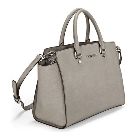 michael michael kors selma large tz satchel pearl grey